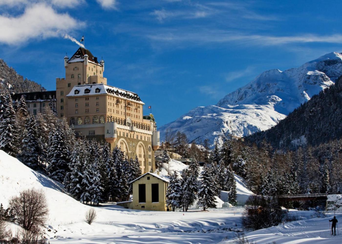 Schloss Hotel & Spa Понтрезина Экстерьер фото