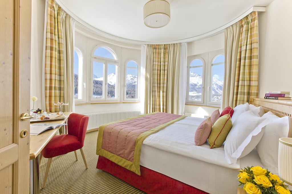 Schloss Hotel & Spa Понтрезина Экстерьер фото