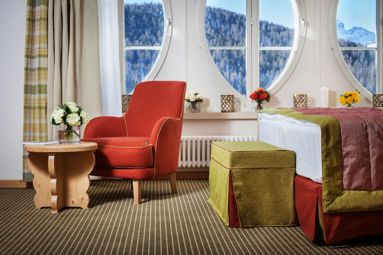 Schloss Hotel & Spa Понтрезина Экстерьер фото